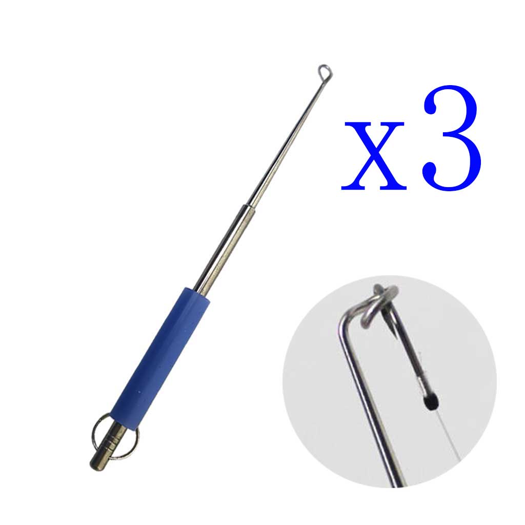 Fishing Equipment Hanger - 3-Pack Stainless Steel Fish Hook Remover