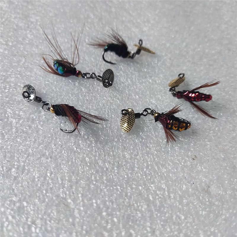 Fishing Lure - T34C Sequin Lure Bait Artificial Fly