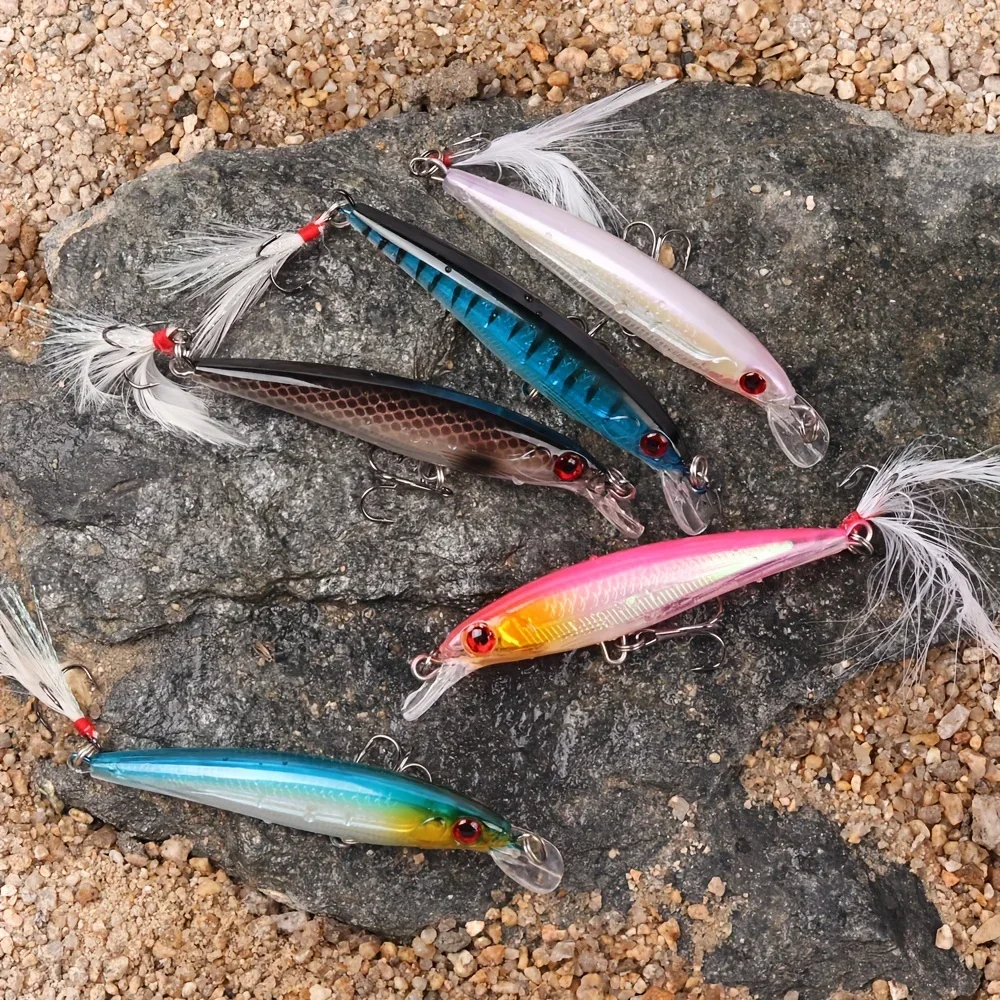 Laser 3D Eyes Bionic Minnow Fi - đánh giá và giá Fishing Lure
