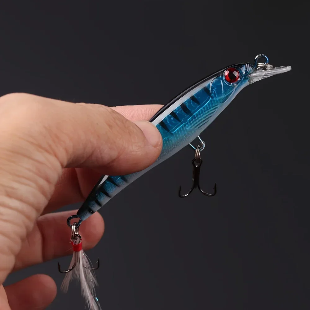 Laser 3D Eyes Bionic Minnow Fi - đánh giá và giá Fishing Lure