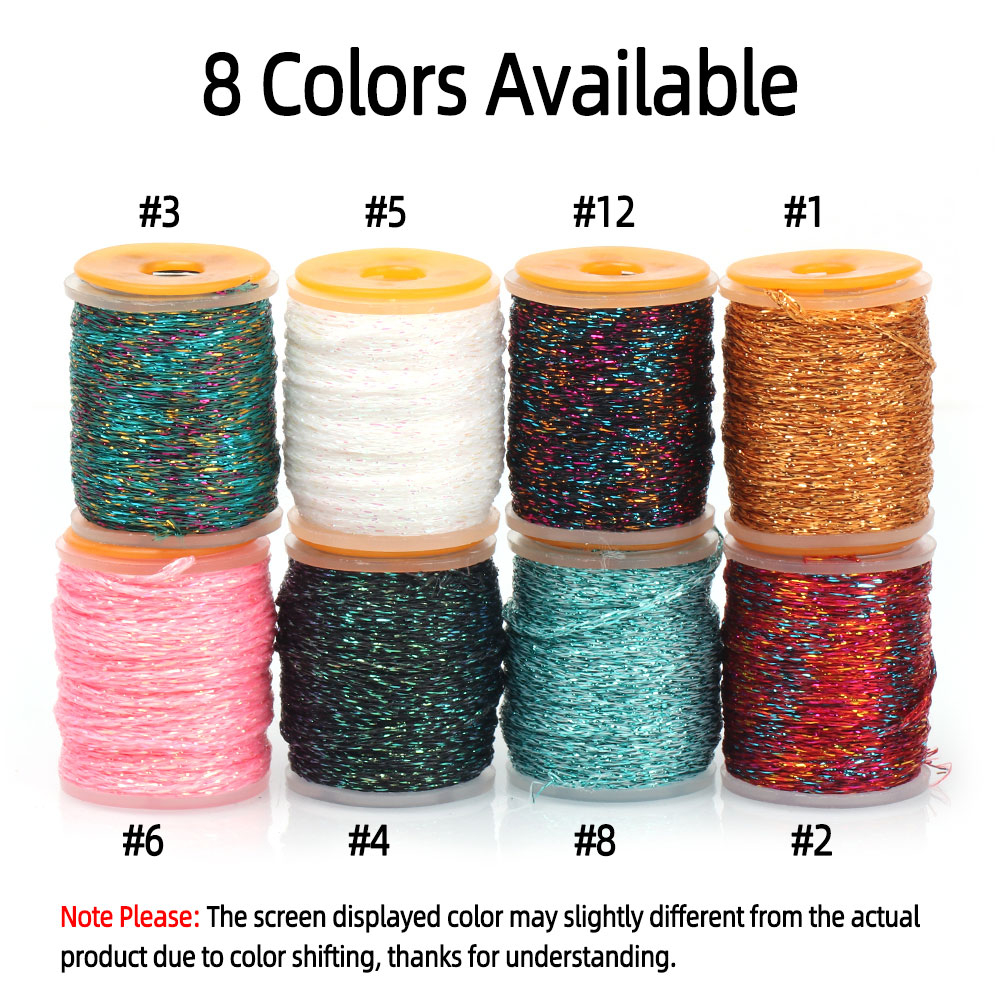 10m/Spool 1mm Holographic Flas - đánh giá và giá Fishing Equipment Bundle
