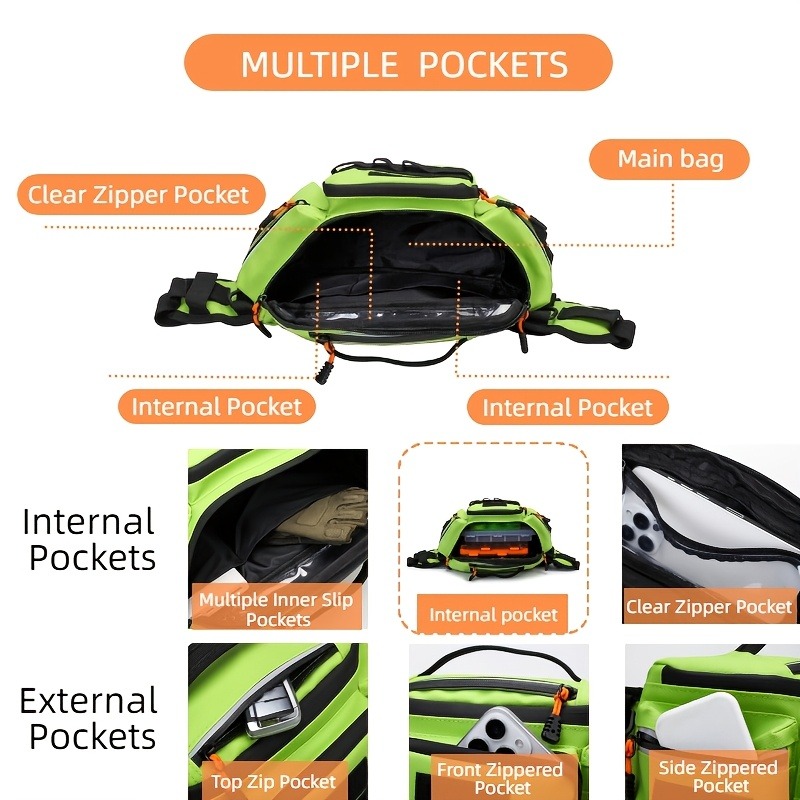 Large Capacity Multifunctional - đánh giá và giá Fishing Lure