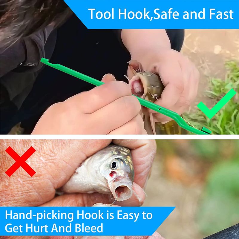 5pcs Lure Hook Remover Stick A - đánh giá và giá Fishing Equipment Hanger