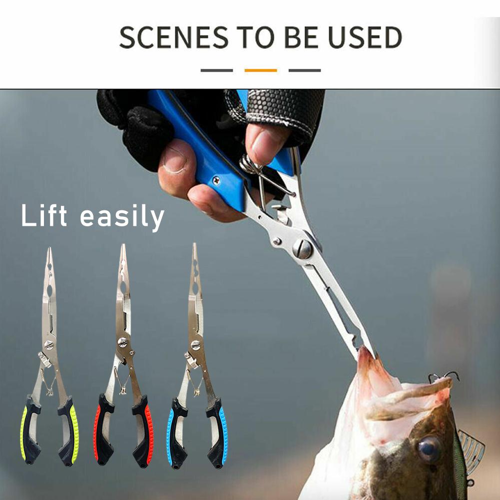 Stainless Steel Fishing Pliers - đánh giá và giá Fishing Equipment Bundle