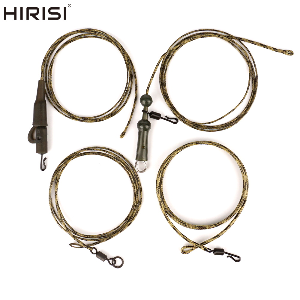 Hirisi 3Pcs 45lb Braided Lead  - đánh giá và giá Fishing Equipment Bundle