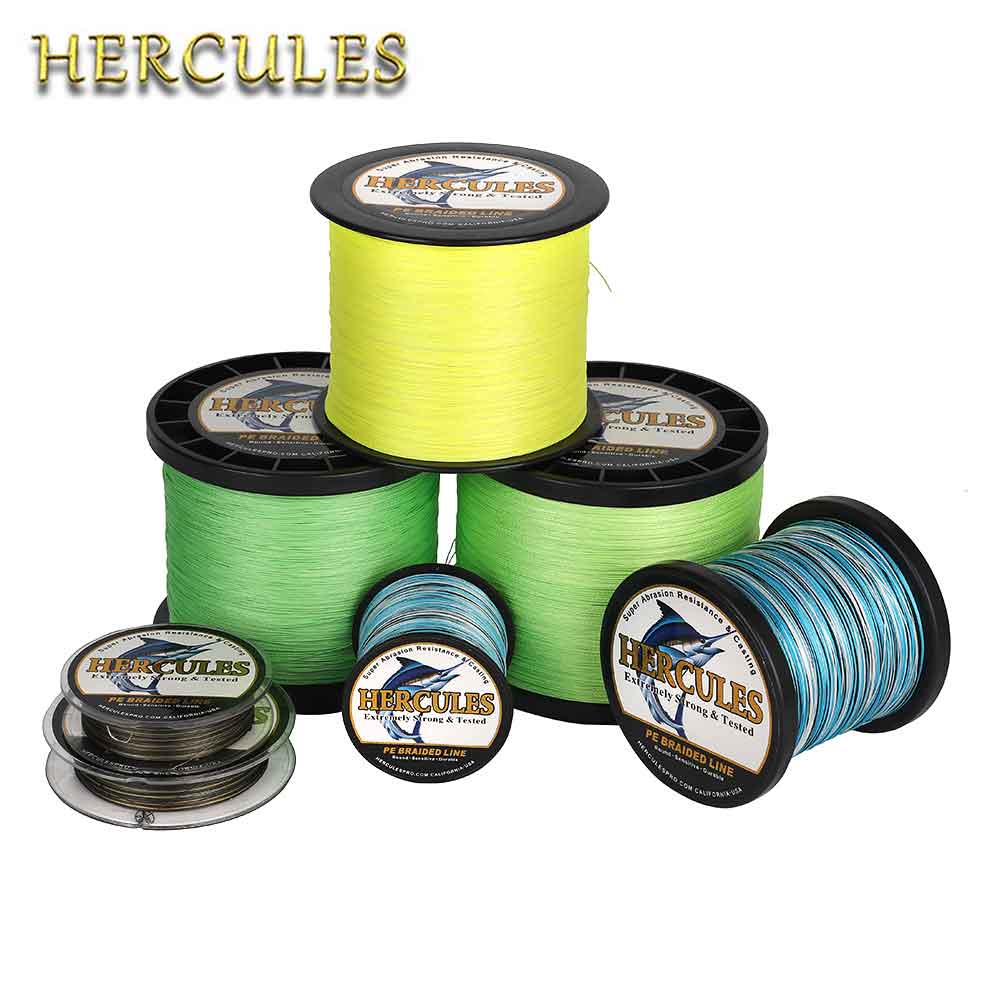 Hercules 8 Strand Braided 10-1 - đánh giá và giá Fishing Equipment Bundle