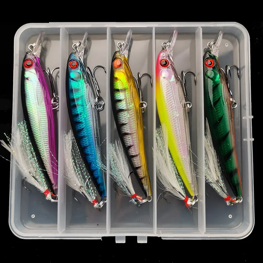 5pcs/box Laser 3D Eyes Bionic  - đánh giá và giá Fishing Lure