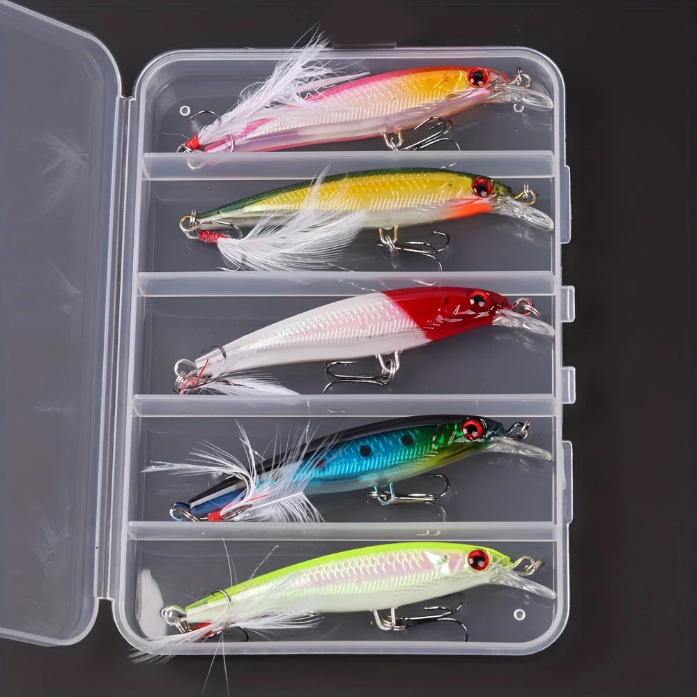 5pcs/box Laser 3D Eyes Bionic  - đánh giá và giá Fishing Lure