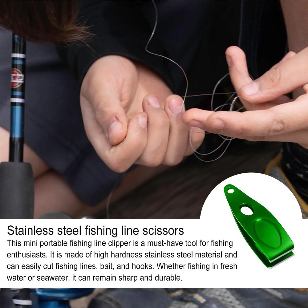 1pc Portable Fishing Line Cutt - đánh giá và giá Fishing Equipment Hanger