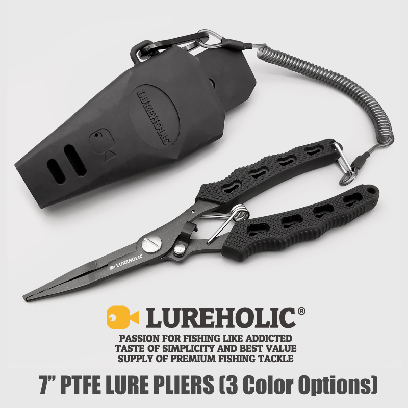 Lureholic 7” PTFE Coated Lure  - đánh giá và giá Fishing Equipment Hanger